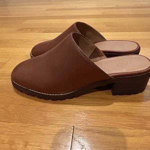 Madewell The Mindy Lugsole Mule  Size 5
